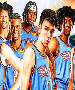 Okc Thunder Diamond Painting