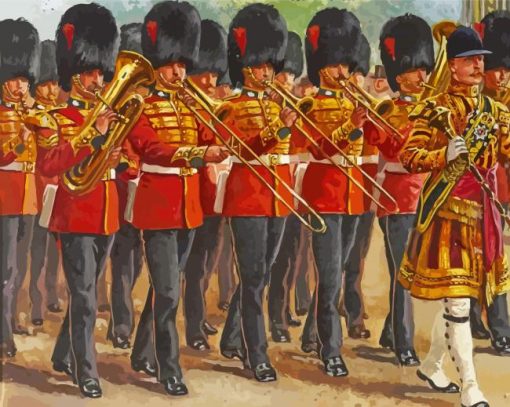 The Coldstream Guards Diamond Painting