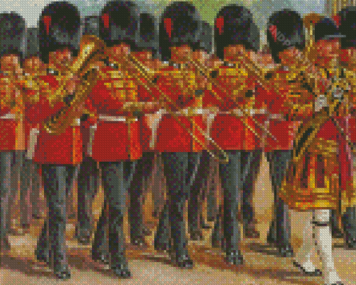 The Coldstream Guards Diamond Painting