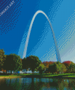 The Gateway Arch Diamond Painting