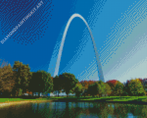 The Gateway Arch Diamond Painting