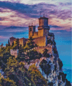 The Guaita Fortress Diamond Painting