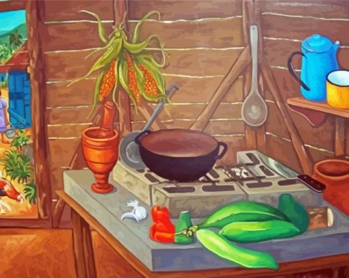 The Kitchen Diamond Painting