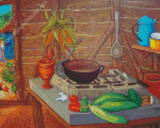 The Kitchen Diamond Painting