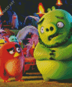 Movie Angry Birds Diamond Painting