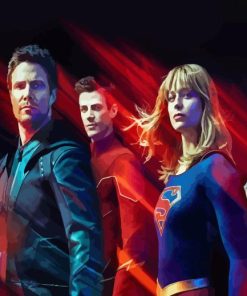 The Arrowverse Diamond Painting