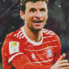 Player Thomas Muller Diamond Painting