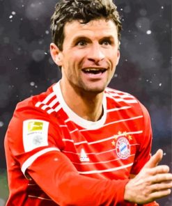 Player Thomas Muller Diamond Painting