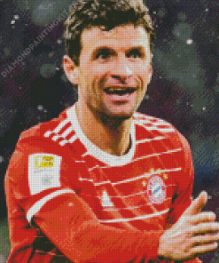 Player Thomas Muller Diamond Painting