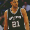 Tim Duncan Player Diamond Painting