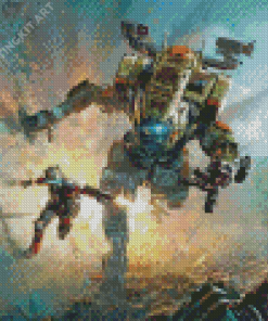 Titanfall Game Diamond Painting