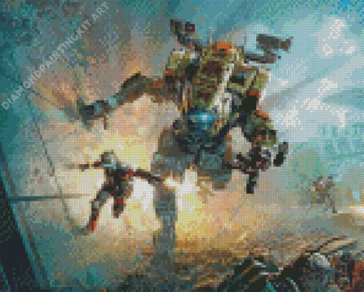 Titanfall Game Diamond Painting