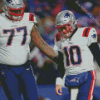 Trent Brown Patriots Diamond Painting