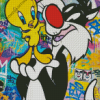 Tweety And Sylvester Diamond Painting