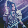 Tyrande Whisperwind Diamond Painting