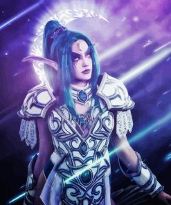 Tyrande Whisperwind Diamond Painting