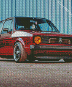 Volkswagen Golf Diamond Painting