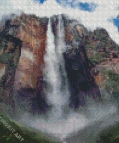 Waterfall Venezuela Diamond Painting