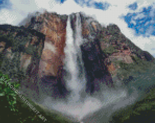 Waterfall Venezuela Diamond Painting