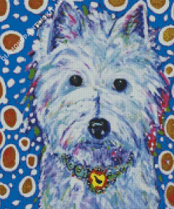 Westie Dog Diamond Painting