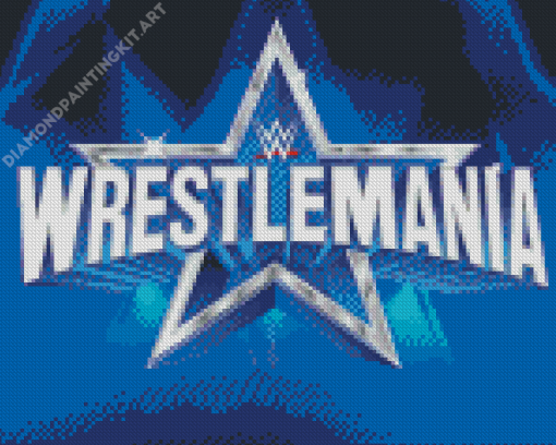 Wrestlemania WWE Diamond Painting