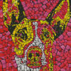 Mosaic Dog Diamond Painting