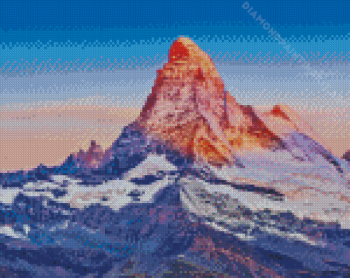 Zermatt Mountain Diamond Painting