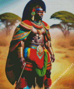 Zulu African Diamond Painting