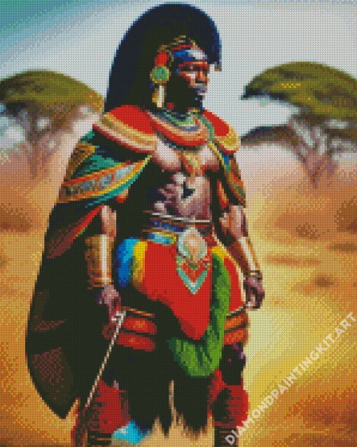 Zulu African Diamond Painting