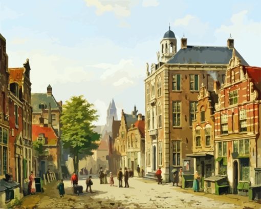 Dutch Street Diamond Painting