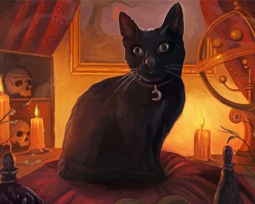 Fantasy Cat Diamond Painting