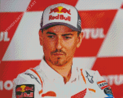 Jorge Lorenzo Diamond Painting