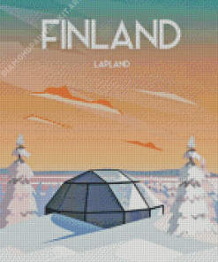 Aesthetic Lapland Diamond Painting