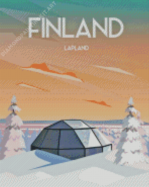 Aesthetic Lapland Diamond Painting