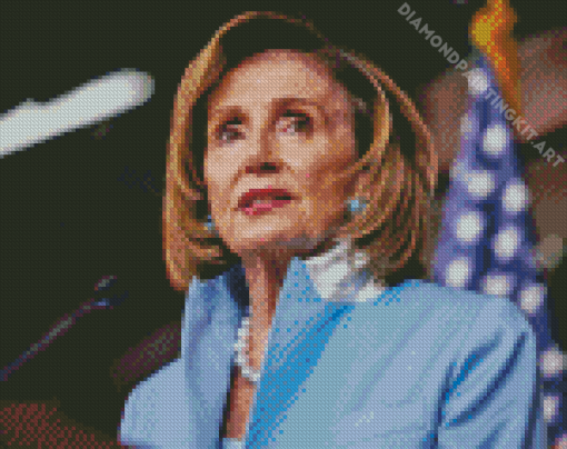 Nancy Pelosi Diamond Painting