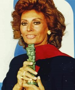 Sophia Loren Diamond Painting