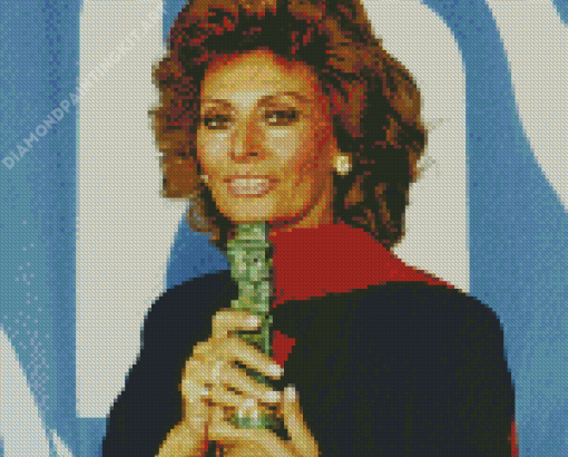 Sophia Loren Diamond Painting