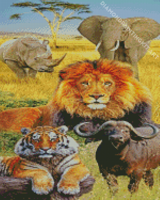 Aesthetic Animals Diamond Painting