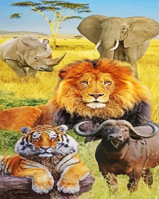 Aesthetic Animals Diamond Painting