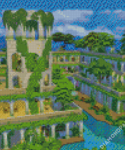 Babylon Gardens Diamond Painting