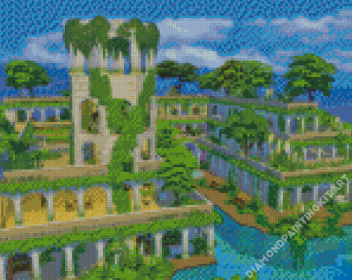 Babylon Gardens Diamond Painting