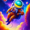 Aestheticy Astronaut Diamond Painting