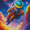 Aestheticy Astronaut Diamond Painting