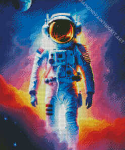 Astronaut Diamond Painting