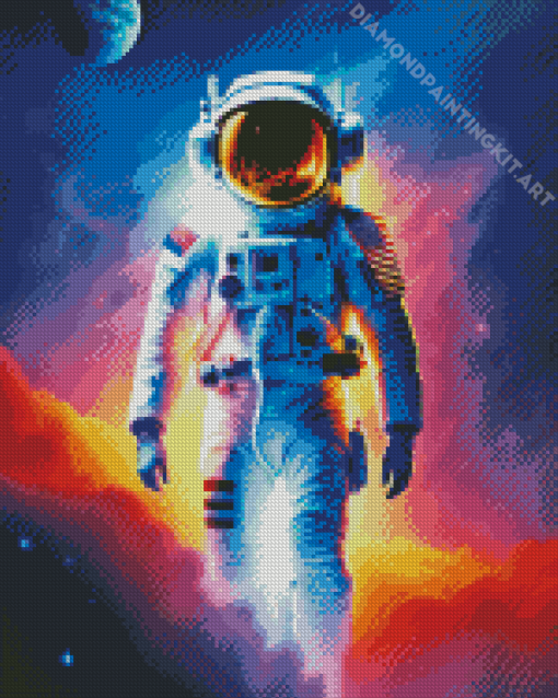 Astronaut Diamond Painting