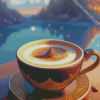 Autumn Coffee Diamond Painting