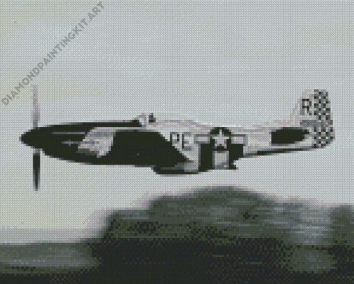 Old Plane Diamond Painting