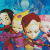 Code Lyoko Diamond Painting