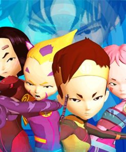 Code Lyoko Diamond Painting