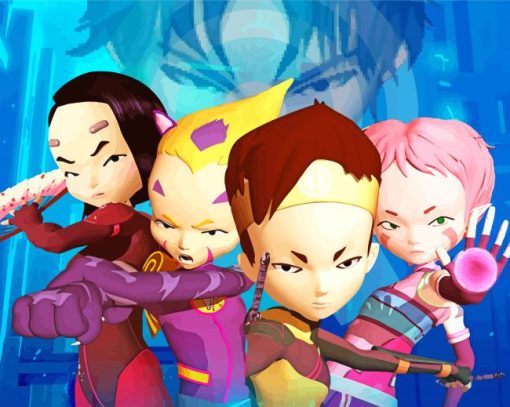 Code Lyoko Diamond Painting